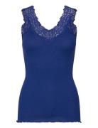 Rwbernadine Sl Lace Top Rosemunde Navy