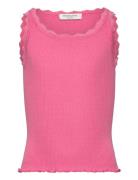 Rkbeatha Sl Top W/ Lace Rosemunde Kids Pink