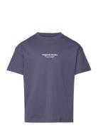 Jorvesterbro Tee Ss Crew Neck Noos Jnr Jack & J S Navy