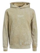 Jorvesterbro Wash Sweat Hood Aw Jnr Jack & J S Beige