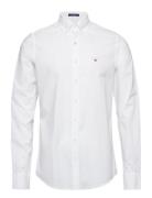 Slim Broadcloth Bd GANT White