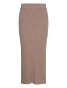 Rib Skirt Davida Cashmere Beige