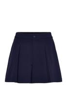 Performance Wide-Leg Pleated Short Ralph Lauren Golf Navy