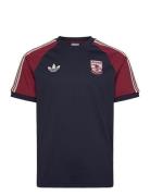 Arsenal Fc Adicolor Classics 3 Stripe Tshirt Adidas Performance Navy