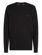 Core Essential Cotton Crew Neck Tommy Hilfiger Black