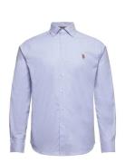 Uspa Shirt Flex Calvert Men U.S. Polo Assn. Blue