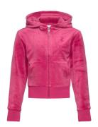 Tonal Zip Through Hoodie Juicy Couture Pink