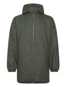 Lohja Long Insulated Jacket W3T2 Rains Green