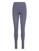 Studio Seamless Ribbed Tights Björn Borg Blue