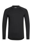 Borg Mock Neck Ls T-Shirt Björn Borg Black