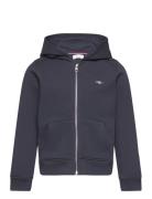 Shield Zip Hoodie GANT Navy