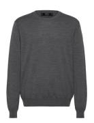 100% Wool Medium-Knit Sweater Mango Grey