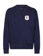 G Badge C-Neck Sweat GANT Navy