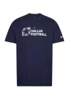 Nike Ss Essential Cotton T-Shirt NIKE Fan Gear Navy