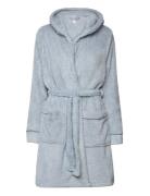 Fleece Bathrobe Short Hunkemöller Blue