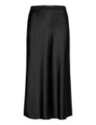 Hana Satin Skirt Ahlvar Gallery Black