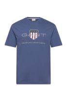 Reg Archive Shield Ss T-Shirt GANT Blue