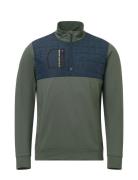 Mens Hoylake Thermo Midlayer Abacus Khaki