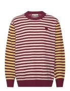 Pehmyt Tasaraita Marimekko Burgundy