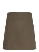 Skirt Doris Wool Lindex Khaki