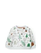 Fleece Sweatshirt Printed For Baby -Bci Boboli Patterned