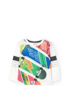 Knit T-Shirt For Baby Boy -Bci Boboli White