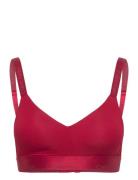 Lightly Lined Bralette Calvin Klein Red