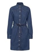 Reg Denim Dress GANT Blue