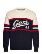 Gant Vintage Graphic C-Neck GANT Navy