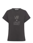 Wild @Heart T-Shirt - Ambla Rabens Sal R Black