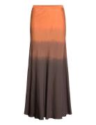 Flow Bias Skirt - Lucill Rabens Sal R Orange