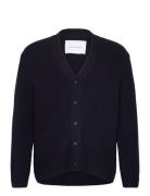 Wool Knit Cardigan - Navy Garment Project Navy