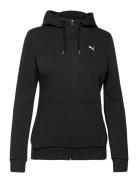 Ess Small Logo Full-Zip Hoodie Tr PUMA Black