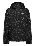 High In The Hood Printed Yth Quiksilver Black