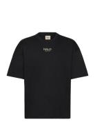 Halo Graphic T-Shirt Boxy 01 HALO Black