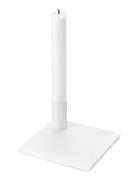 Square Candle Holder Novoform White