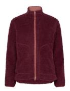 Women Merino Blend 960 Realfleece™ High Pile Ls Zip Icebreaker Burgund...