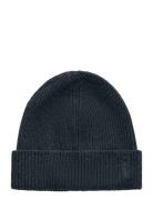 Fine Knitted Wool Beanie GANT Navy