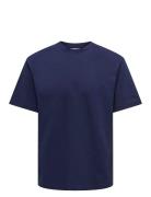 Onsfred Life Rlx Ss Tee Noos ONLY & SONS Blue