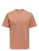 Onsfred Life Rlx Ss Tee Noos ONLY & SONS Orange