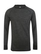 Bradley M Merino Wool Baselayer Top Whistler Black