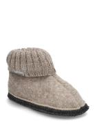 Slippers Wool Huttelihut Beige