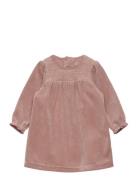 Dress Velour Huttelihut Pink