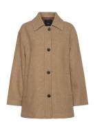 Over Wool Coat Mango Beige