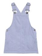 Corduroy Pinafore With Pockets Mango Blue