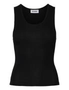 Smooth Fitted Tank Top Weekday Black