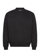 Relaxed Heavy Sweatshirt Weekday Black