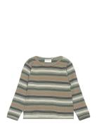 T-Shirt Ls Y/D Rib Minymo Green