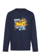 Lwtano 624 - T-Shirt L/S LEGO Kidswear Navy