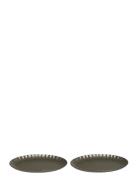 Plate Oval S Green Inku By Sergio Herman Serax Green